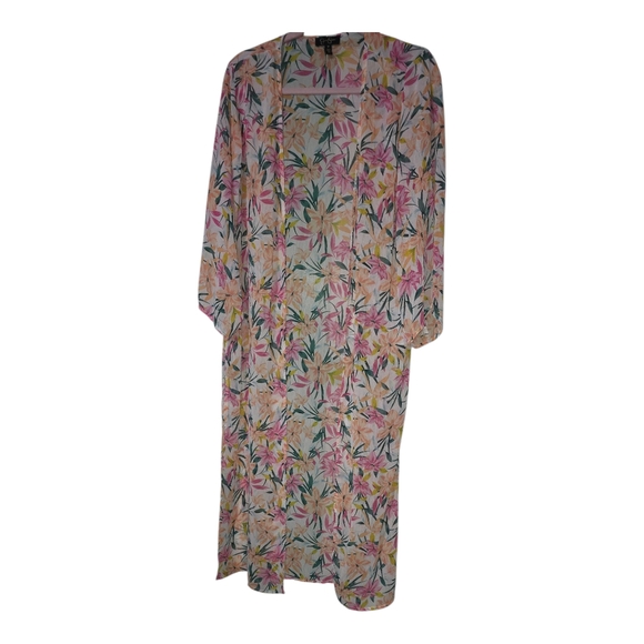 Jessica Simpson Multicolor Floral Kimono - Picture 1 of 1